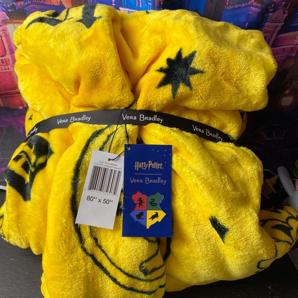 Warner Bros. Bedding Harry Potter Vera Bradley Hufflepuff Plush